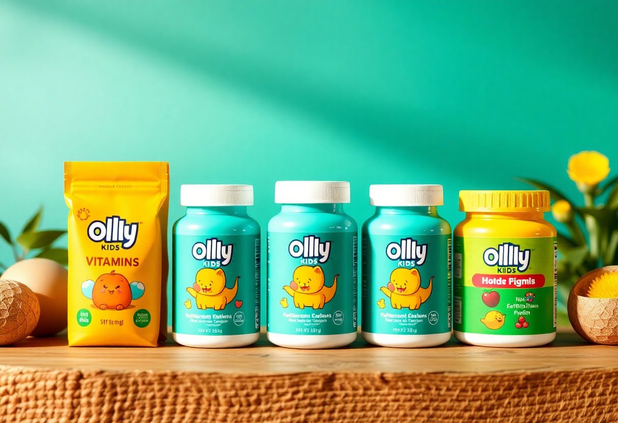 Olly Kids Vitamins product line