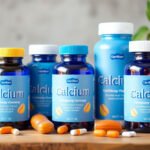 A selection of children's calcium vitamins