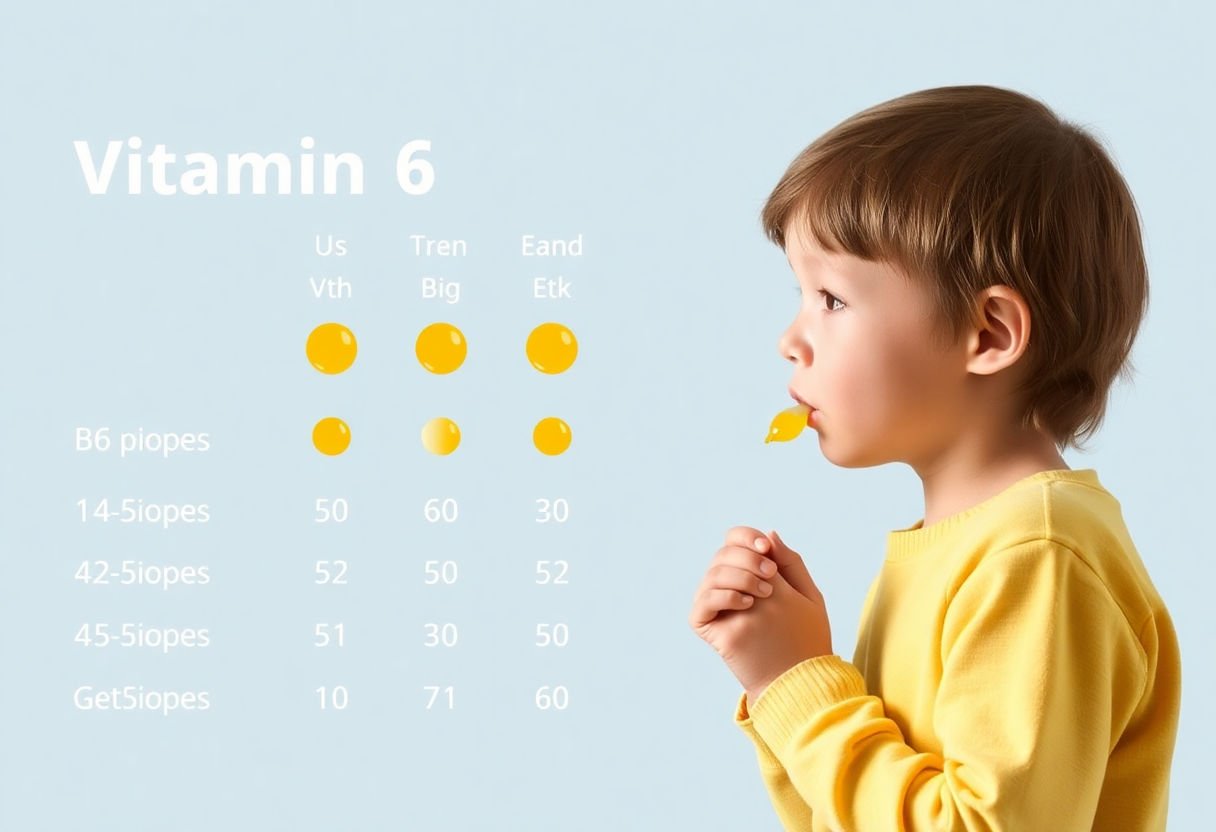 Vitamin B6 dosage chart for children