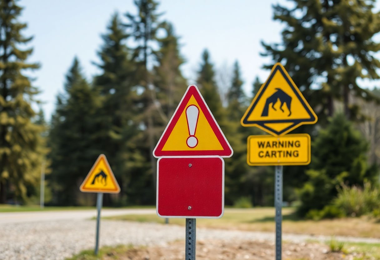 Warning symbols