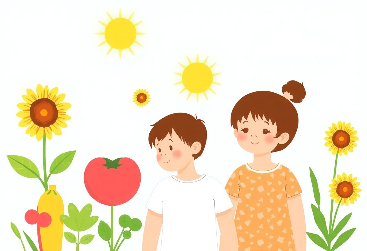 Different sources of vitamin D for children