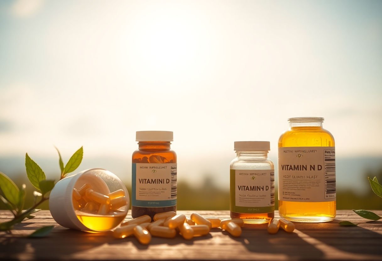 Sunlight and Vitamin D supplements