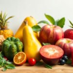 Various fruits and vitamins for children's immunity