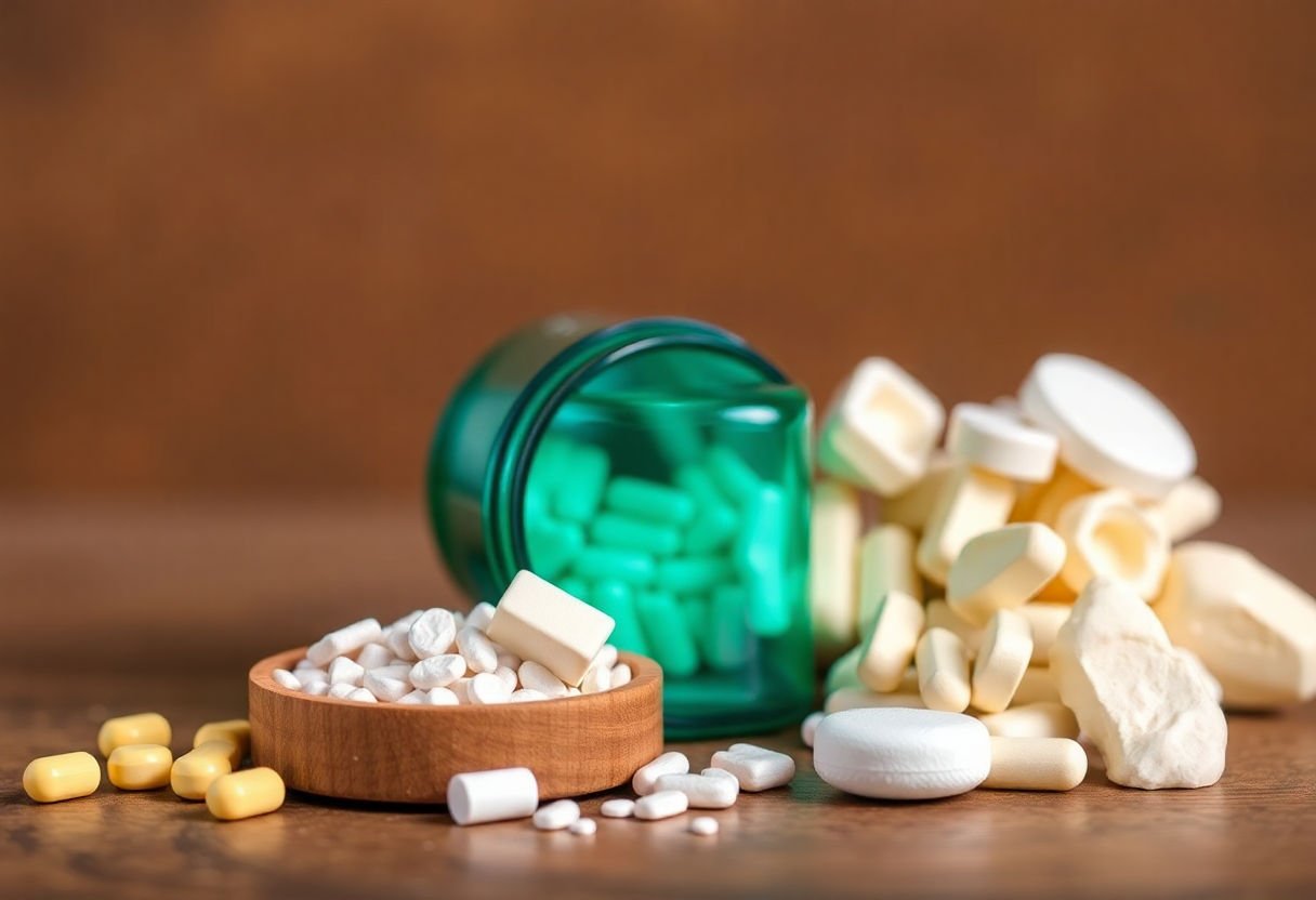 Different types of calcium supplements