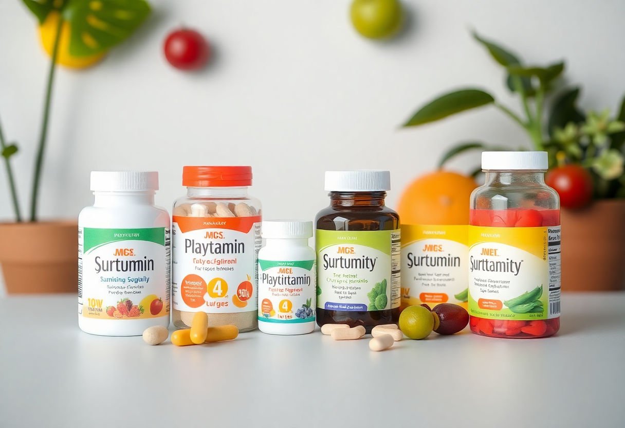 Comparing multivitamin products