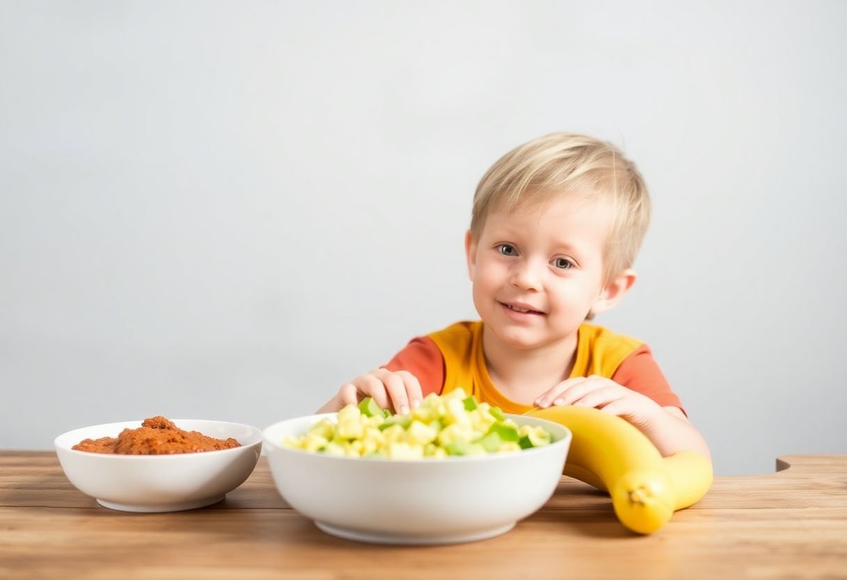 Meal plan for children with B Vitamin sources