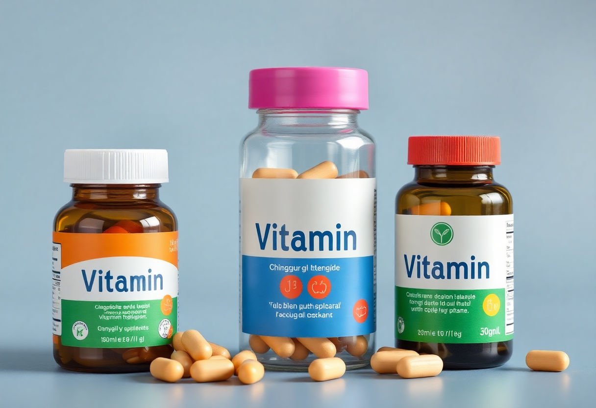 Children's vitamin supplements