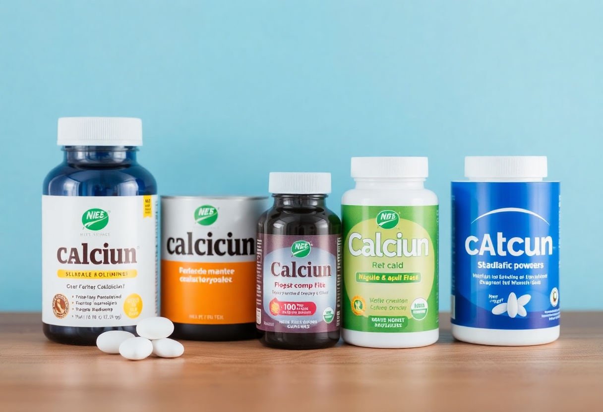 Comparison of calcium supplement products