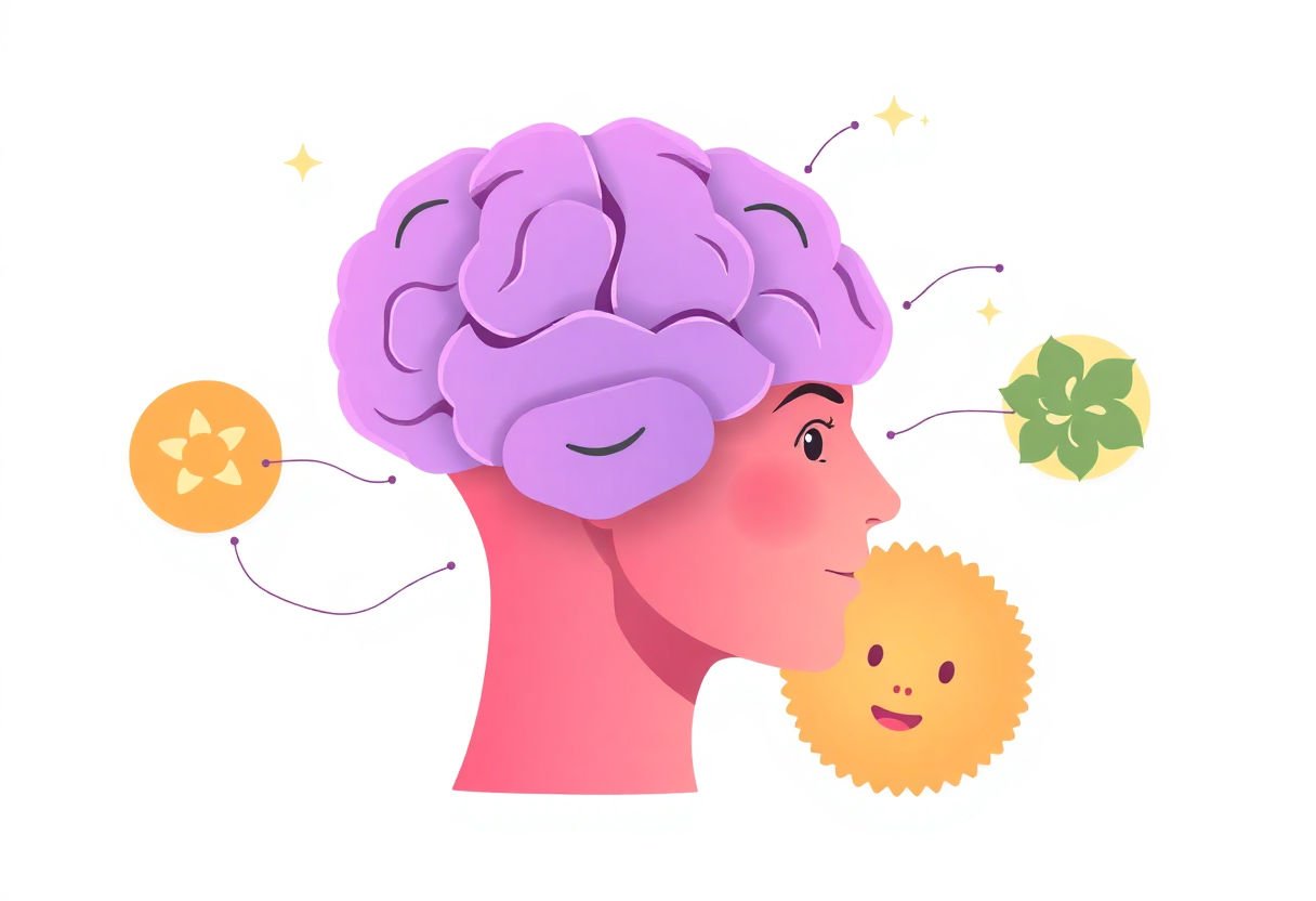 Illustration of emotional intelligence components